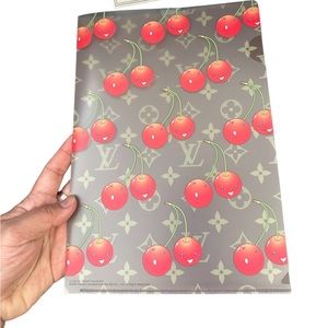 Louis Vuitton Monogram/Cherry Takashi Murakami Folder